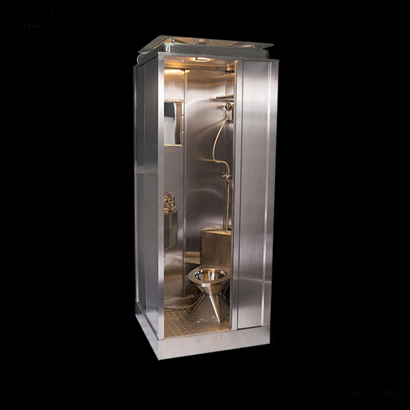 Outdoor Furniture In - Prefab Outdoor Shower Room Stainless Steel