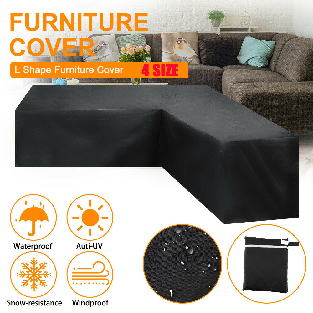 Outdoor Furniture Cover Xl - L Shape Furniture Waterproof Cover Outdoor