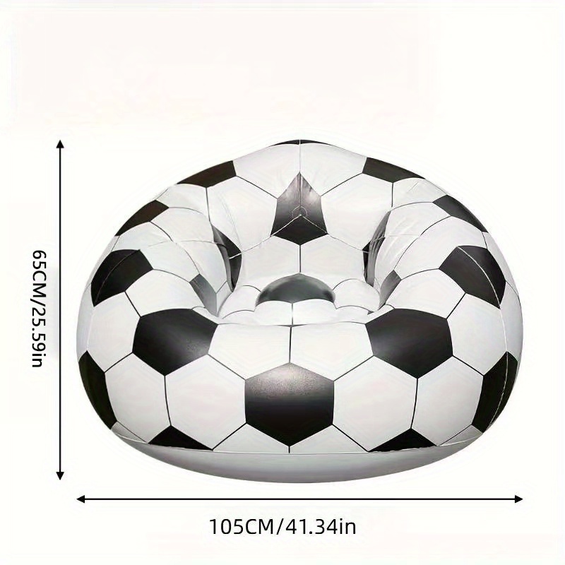 Inflatable Football-Shaped Sof - Outdoor Furniture Cushion 评论和价格