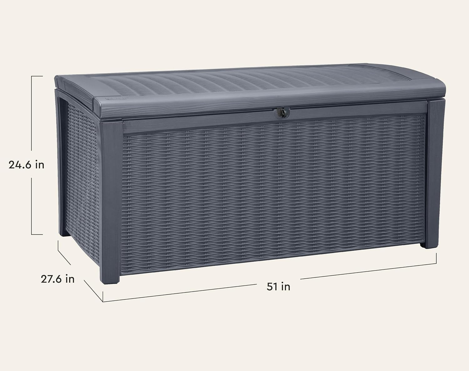 110 Gallon Outdoor Storage Dec - Outdoor Furniture Cushion 评论和价格