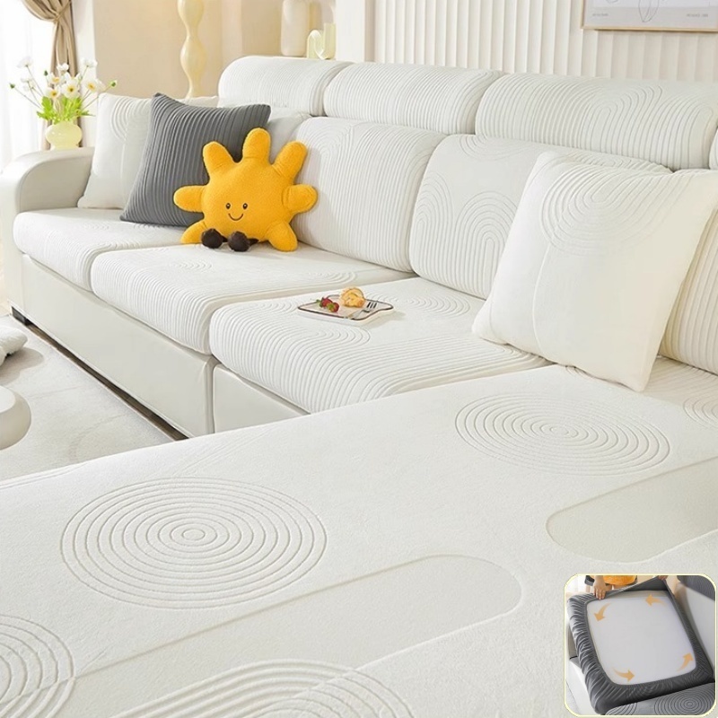 Elastic Jacquard Velvet Sofa C - Outdoor Furniture Cover Xl 评论和价格