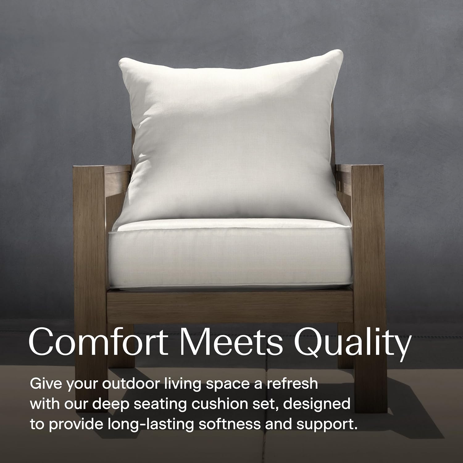 Outdoor Patio Furniture, Solid - Outdoor Furniture Cushion 评论和价格