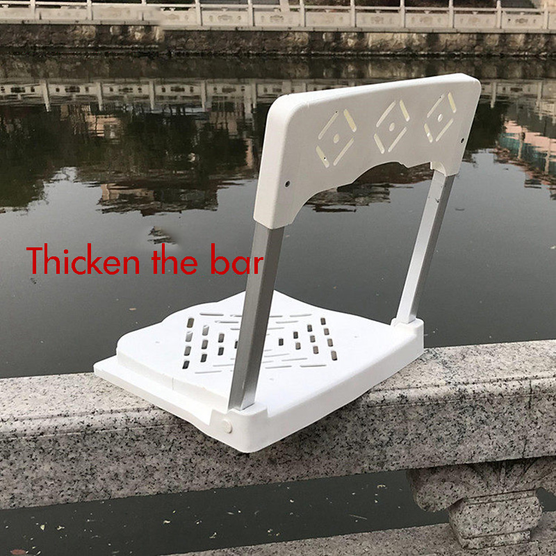 Foldable Fishing Box with Back - Outdoor Furniture In 评论和价格