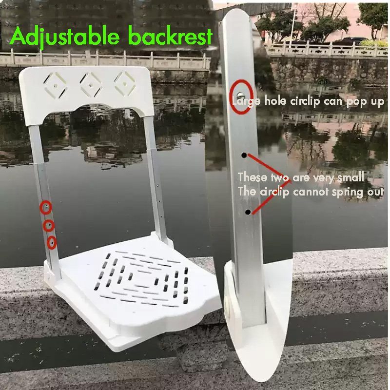 Foldable Fishing Box with Back - Outdoor Furniture In 评论和价格
