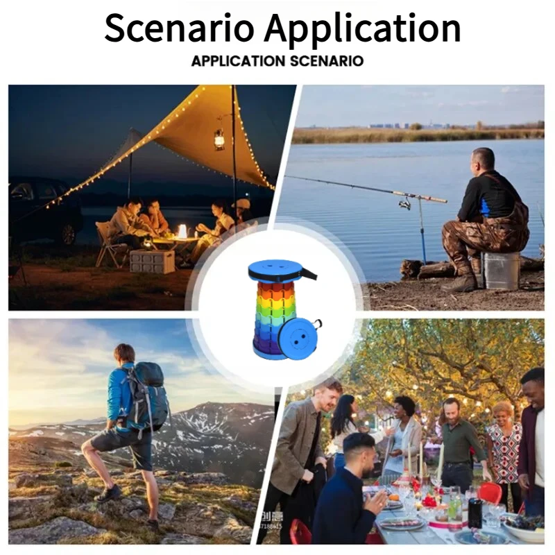 Rainbow Telescopic Camping Sto - Outdoor Furniture In 评论和价格