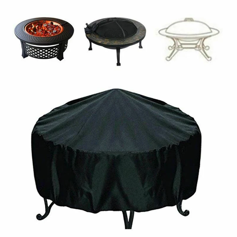 Fire Pit Cover Round Brazier S - Outdoor Furniture Fire Pit Set 评论和价格