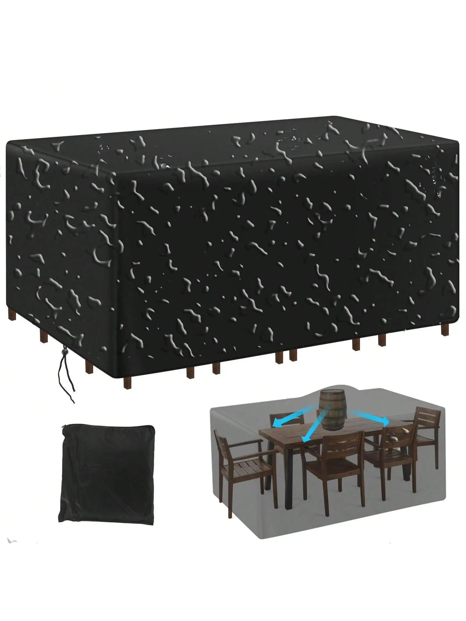 Multi-Size Outdoor Patio Garde - Outdoor Furniture With Covers 评论和价格