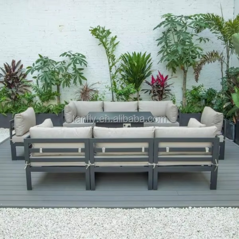 Villa Hotel Outdoor Furniture  - Outdoor Furniture Fire Pit Set 评论和价格