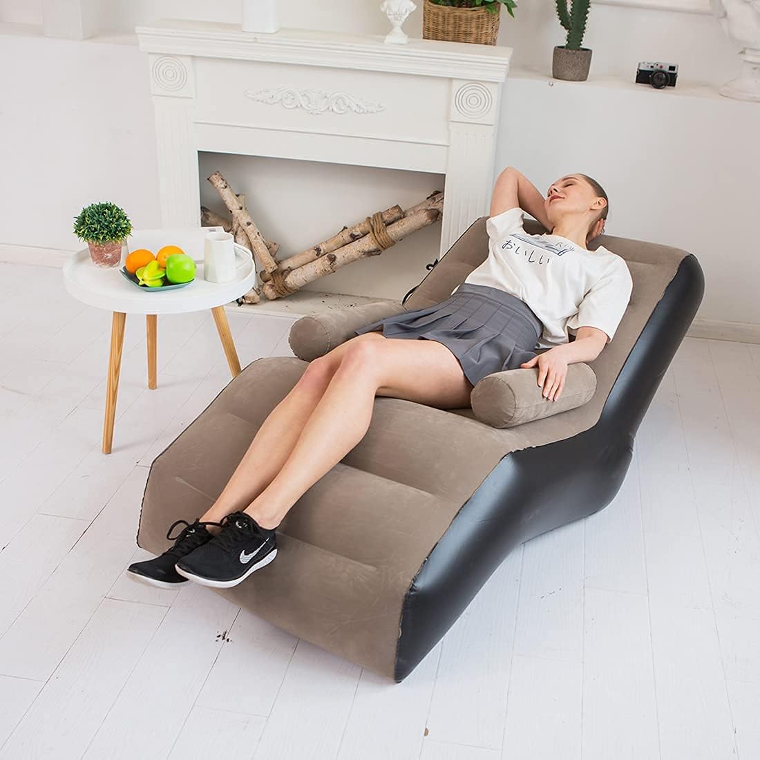 Folding Lazy Sofa,Inflatable L - Outdoor Furniture Nearby 评论和价格