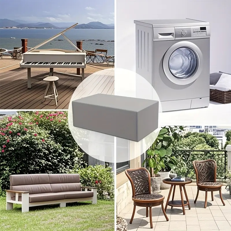 Silver Oxford Fabric Protectiv - Outdoor Furniture Sofa 评论和价格
